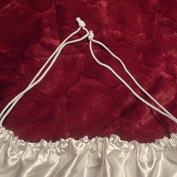 White Silk Purse Dust Cover Drawstring Bags - Picture 2 of 3